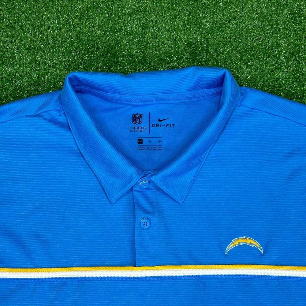 NFL × Nike Nike Los Angeles Chargers Polo Mens 2X… - image 2