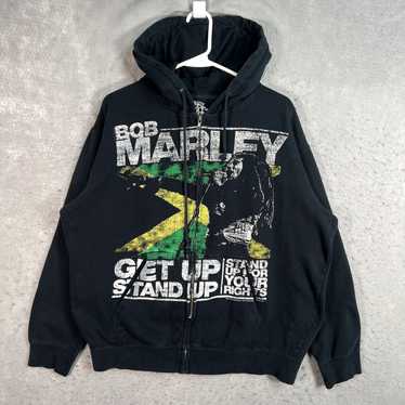 Vintage Catch A Fire Bob Marley Stand Up Full Zip… - image 1