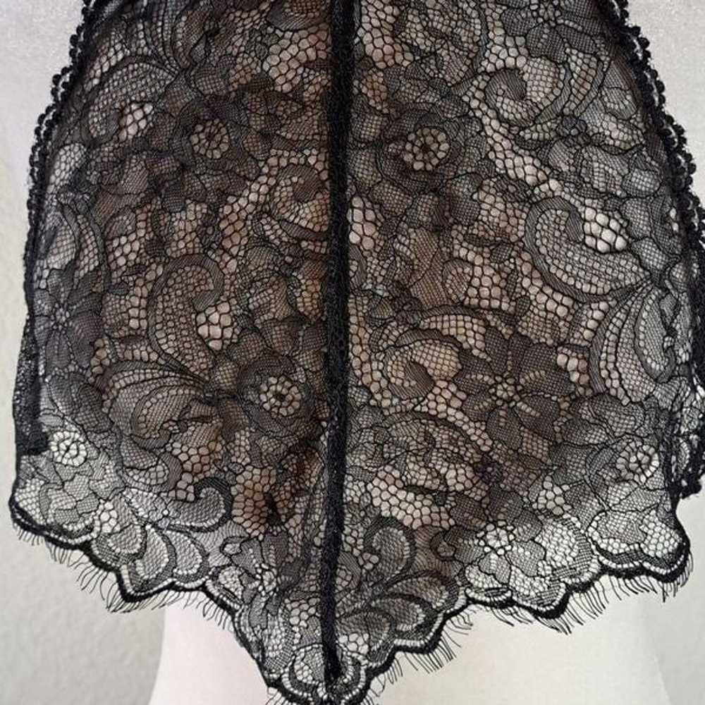 Vintage Lace Collar Topper Dickie Bib Costume Col… - image 3