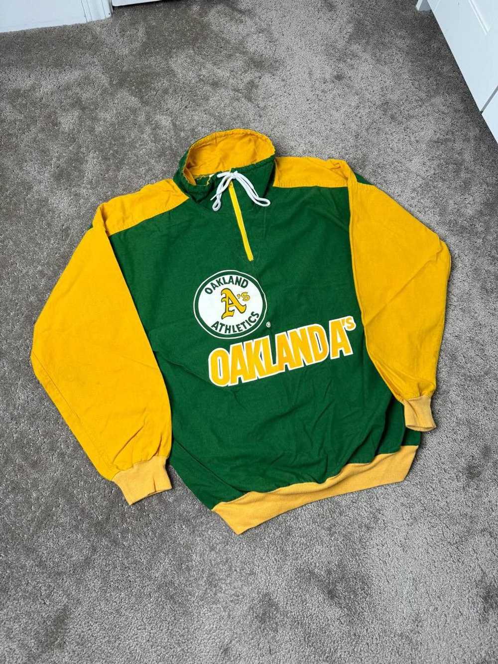 Jersey × MLB × Vintage Hummer VTG 1990s Oakland A… - image 2