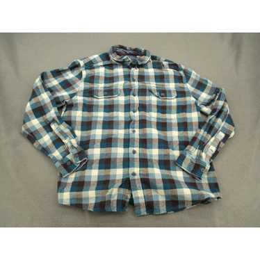 Vintage Woolrich Shirt Adult Large Multicolor Pla… - image 1