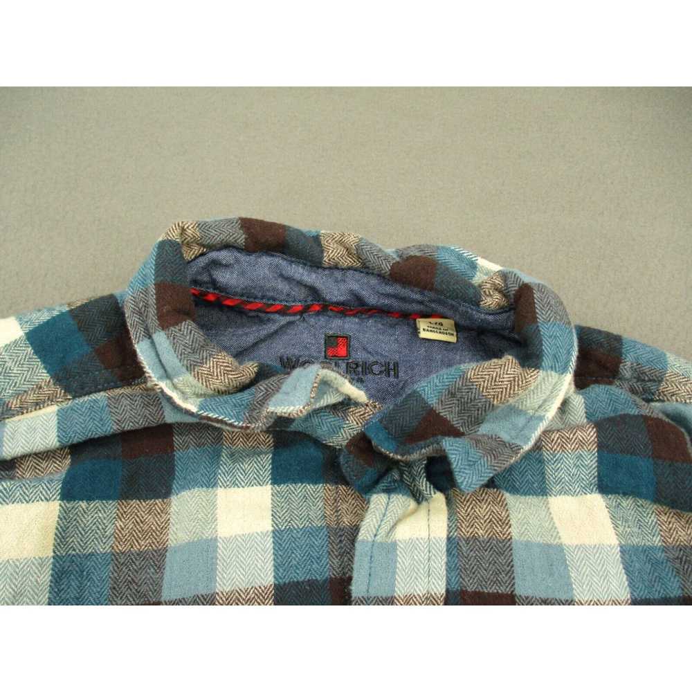 Vintage Woolrich Shirt Adult Large Multicolor Pla… - image 3