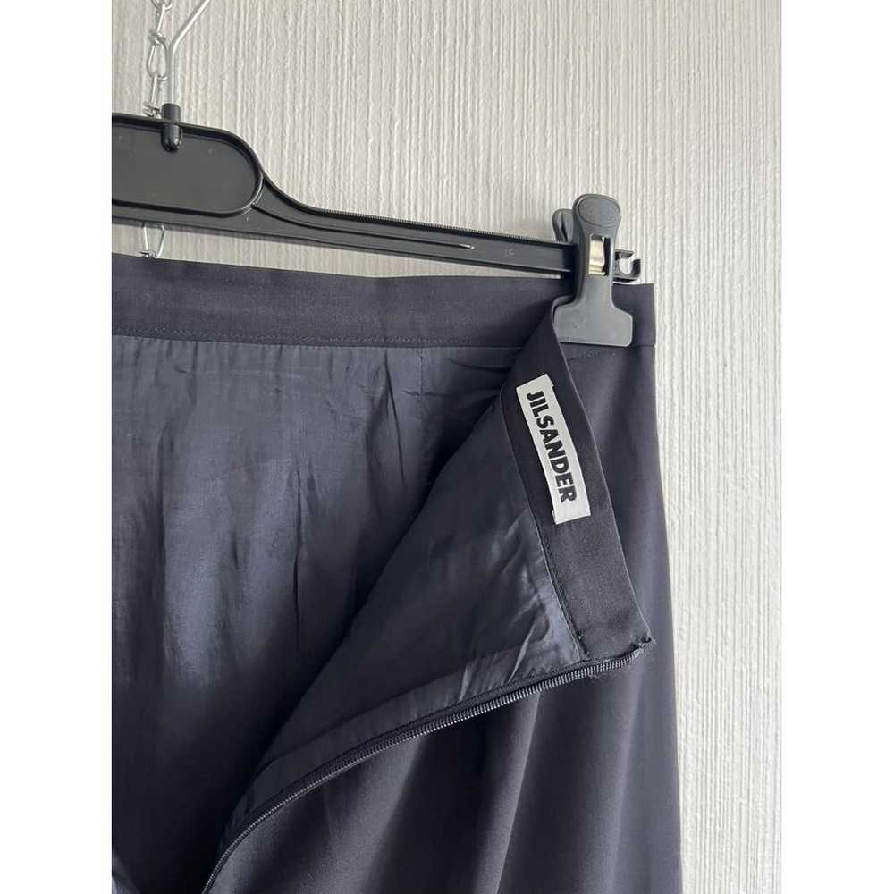 Jil Sander Wool mid-length skirt - image 3
