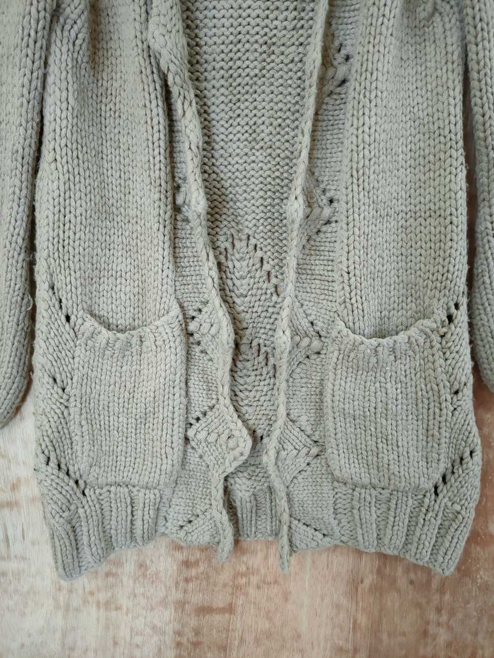 Aran Isles Knitwear × Cardigan × Jil Stuart DL Ji… - image 4