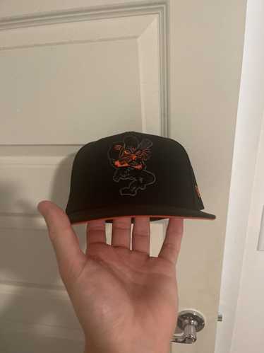 New Era Black/Orange Tigers fitted