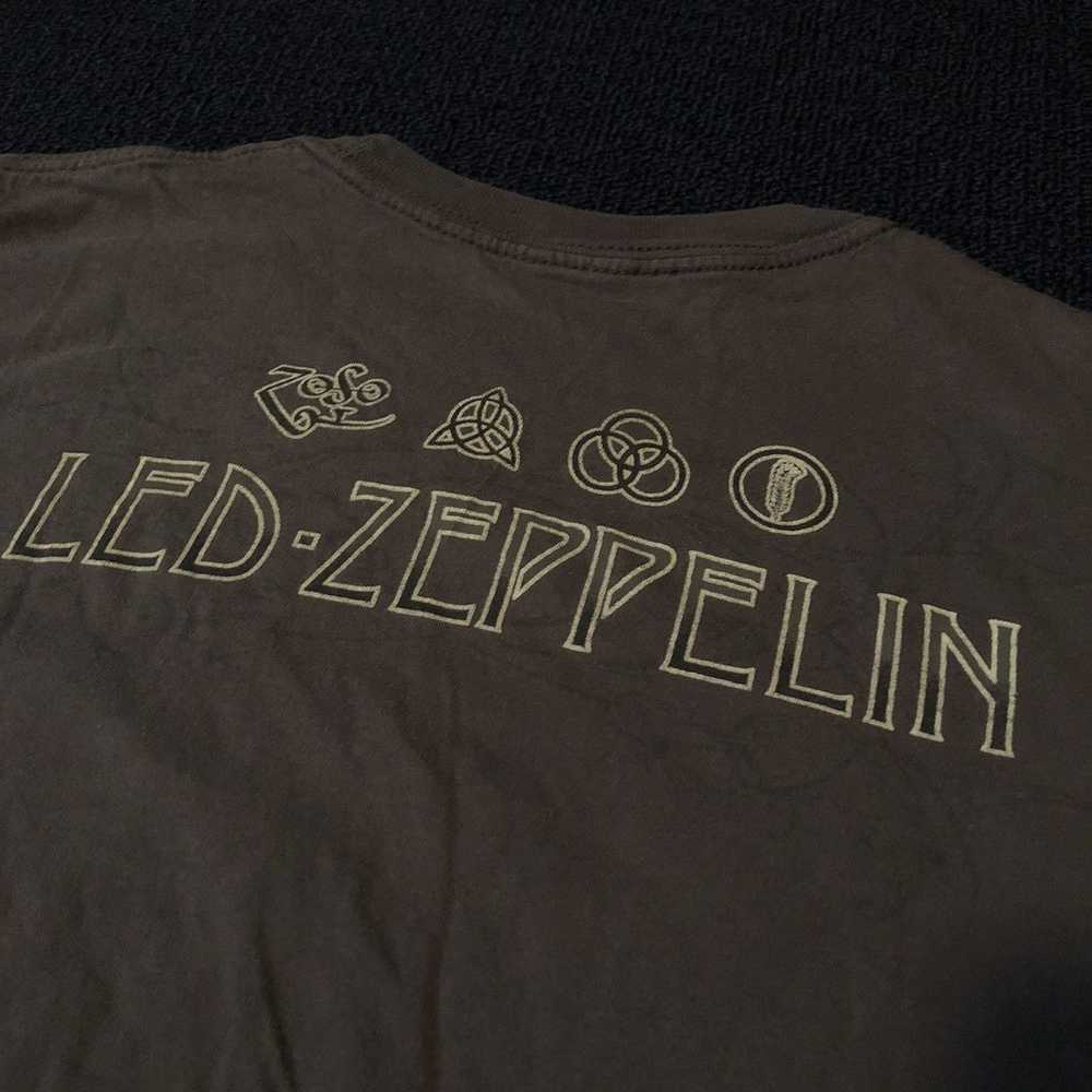 Band Tees × Led Zeppelin × Vintage Vintage 00s Le… - image 5