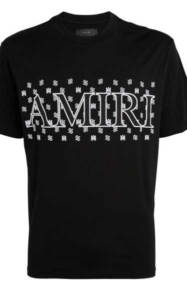 Amiri Amiri Logo Paisley Print Tee Size XS