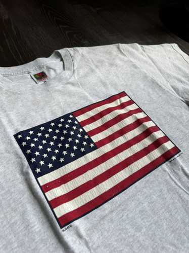 Made In Usa × Vintage Vintage 90s American Flag sh