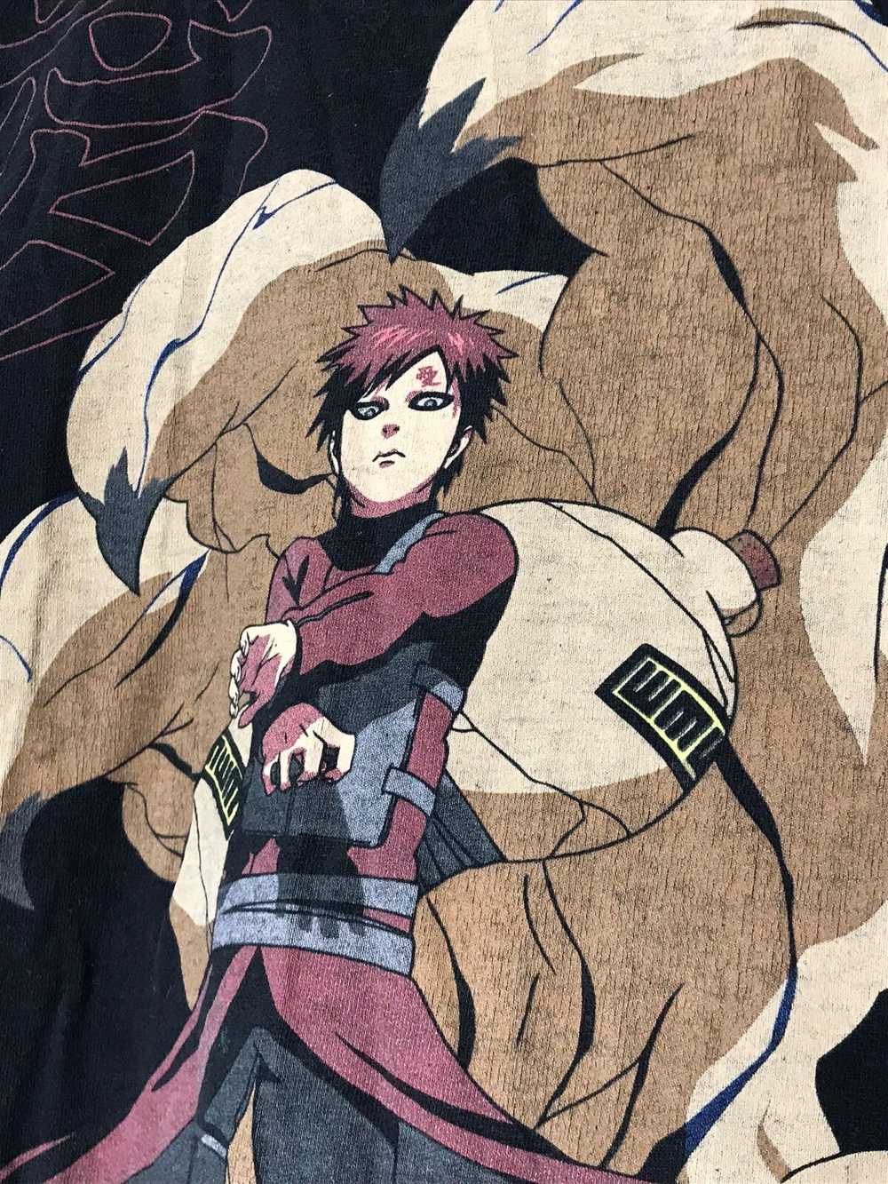 Movie × Vintage Vintage Gaara 2002 Naruto Tee - image 2