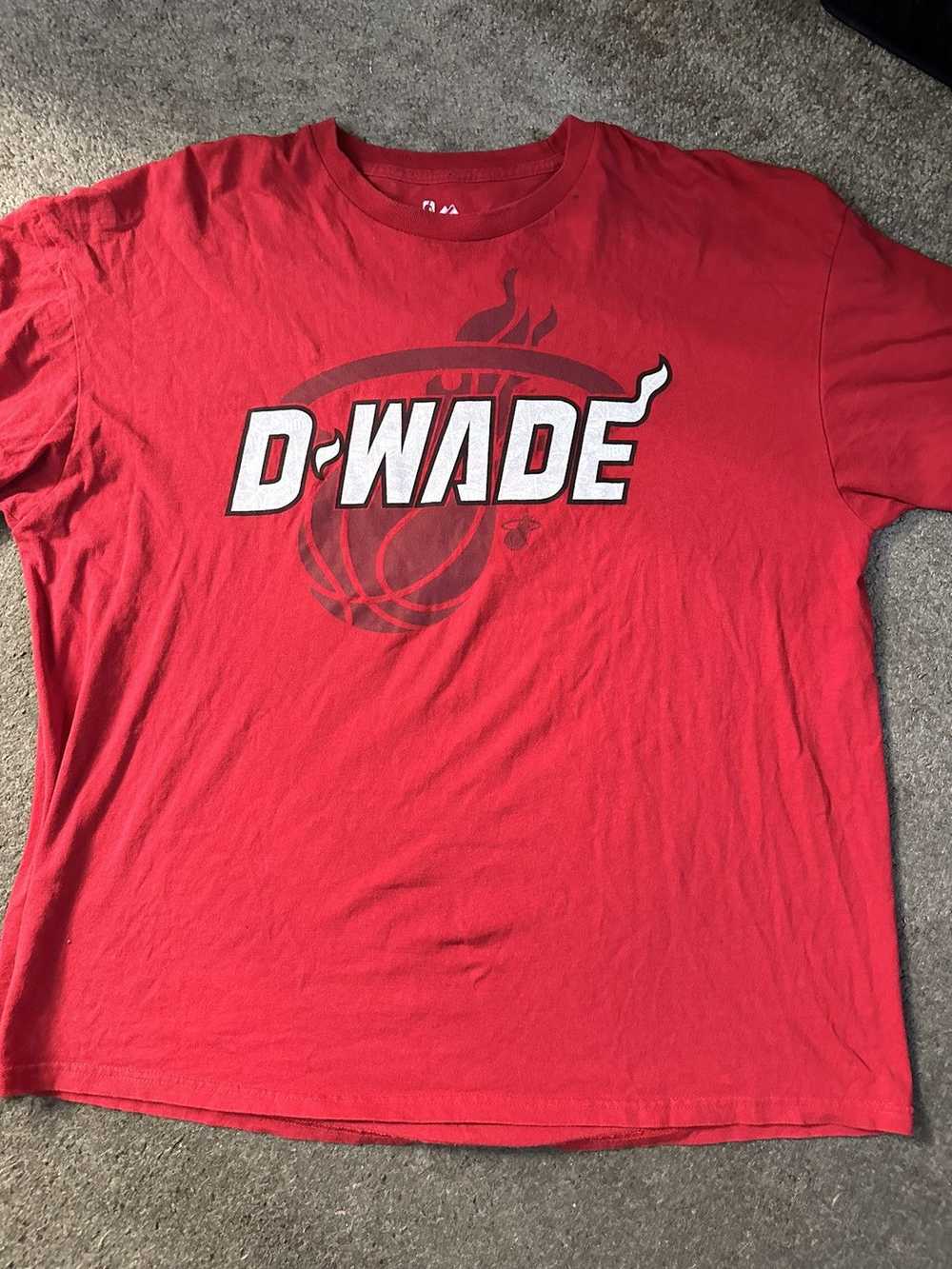 Majestic D-Wade Miami Heat tshirt - image 1