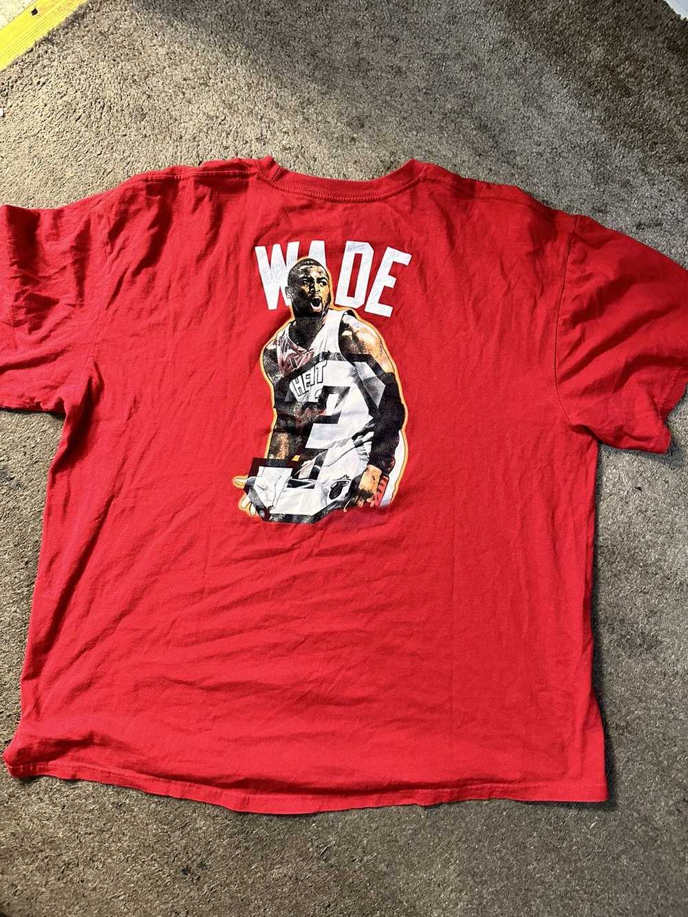 Majestic D-Wade Miami Heat tshirt - image 2