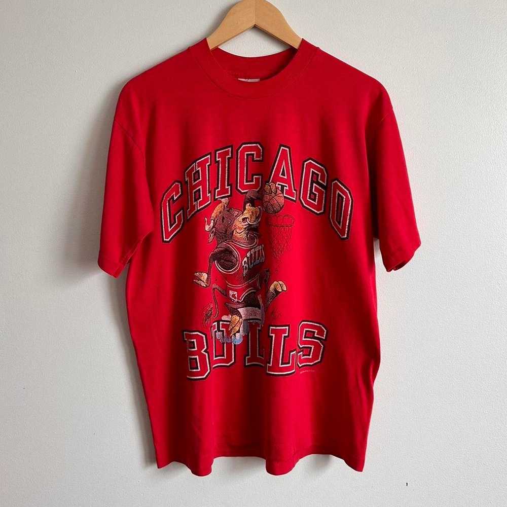 Chicago Bulls × Made In Usa × Vintage Vintage Chi… - image 1