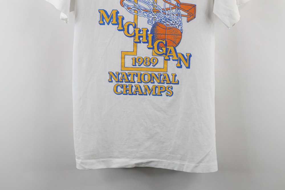 Vintage Vintage 80s University of Michigan Basket… - image 3