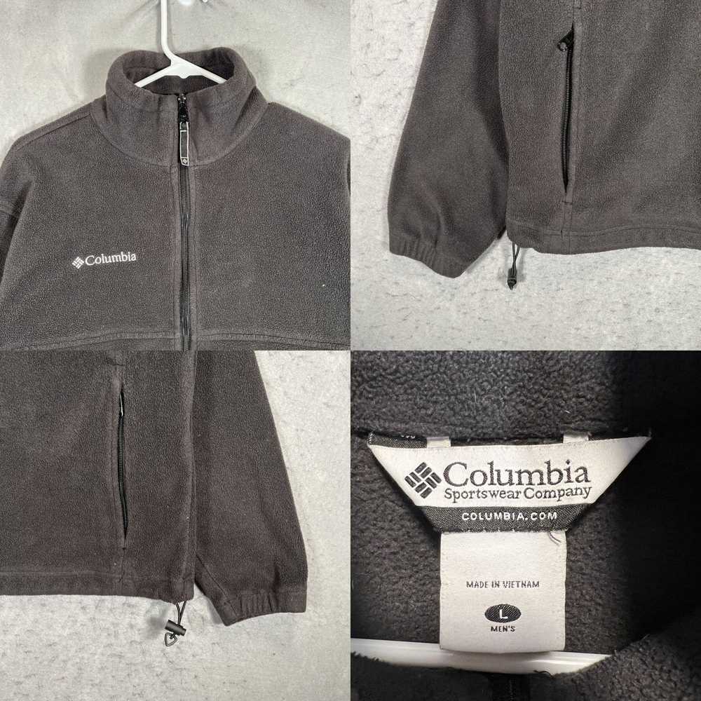Vintage A1 Columbia Fleece Sweater Adult Large Bl… - image 4