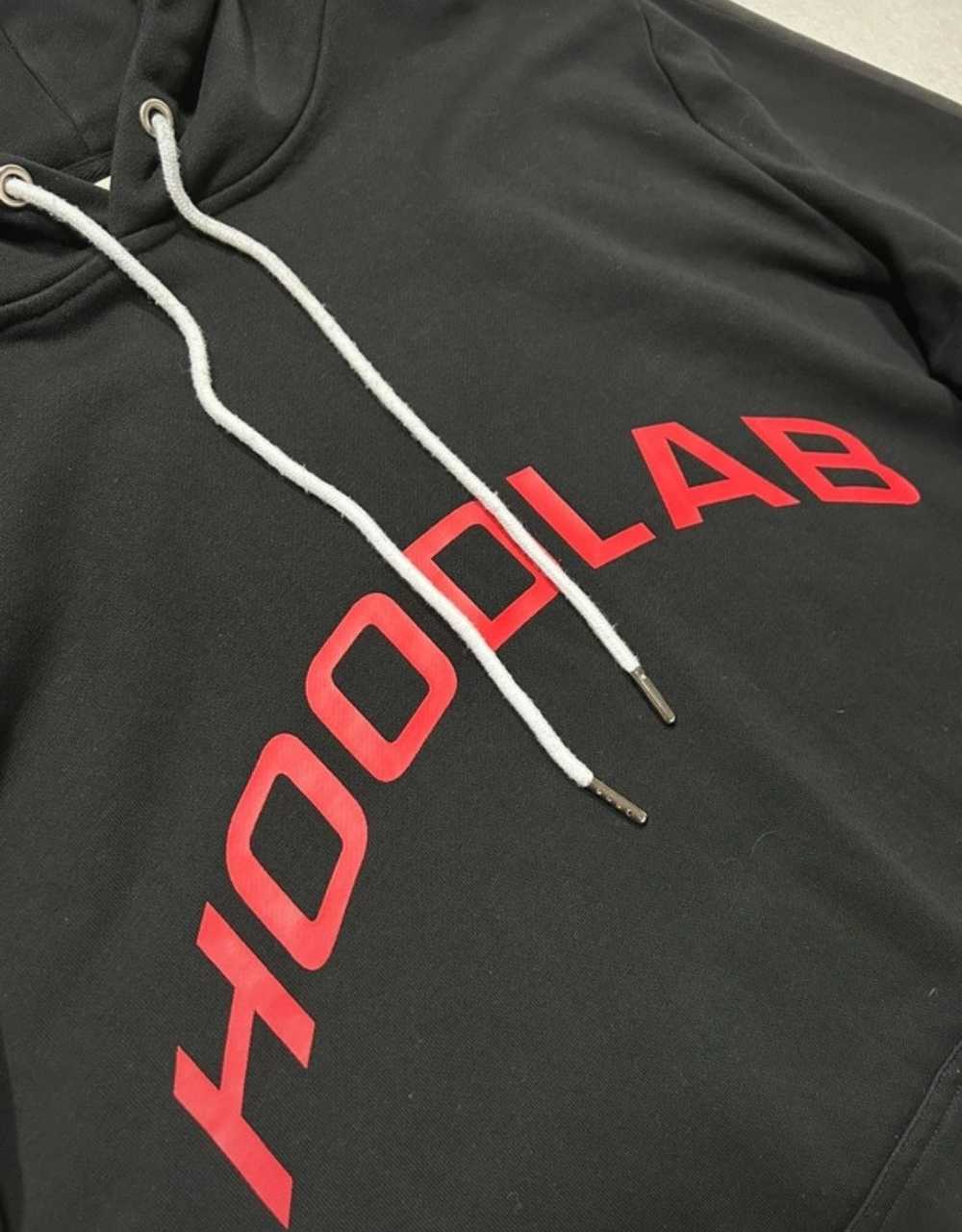 Hood Lab Hoodlab black hoodie with red logo - image 2