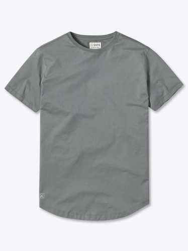 CUTS Pima Curve-Hem Tee | Sage Signature-fit Pima 