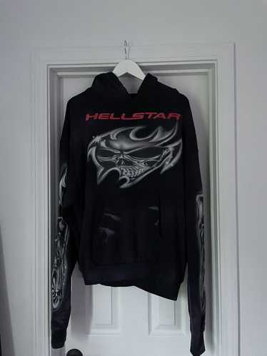 HELLSTAR HellStar Airbrushed Skull Hoodie - image 1