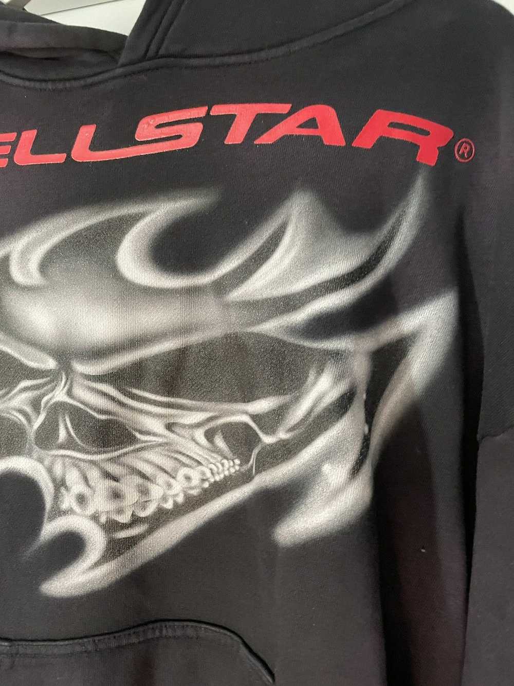 HELLSTAR HellStar Airbrushed Skull Hoodie - image 6