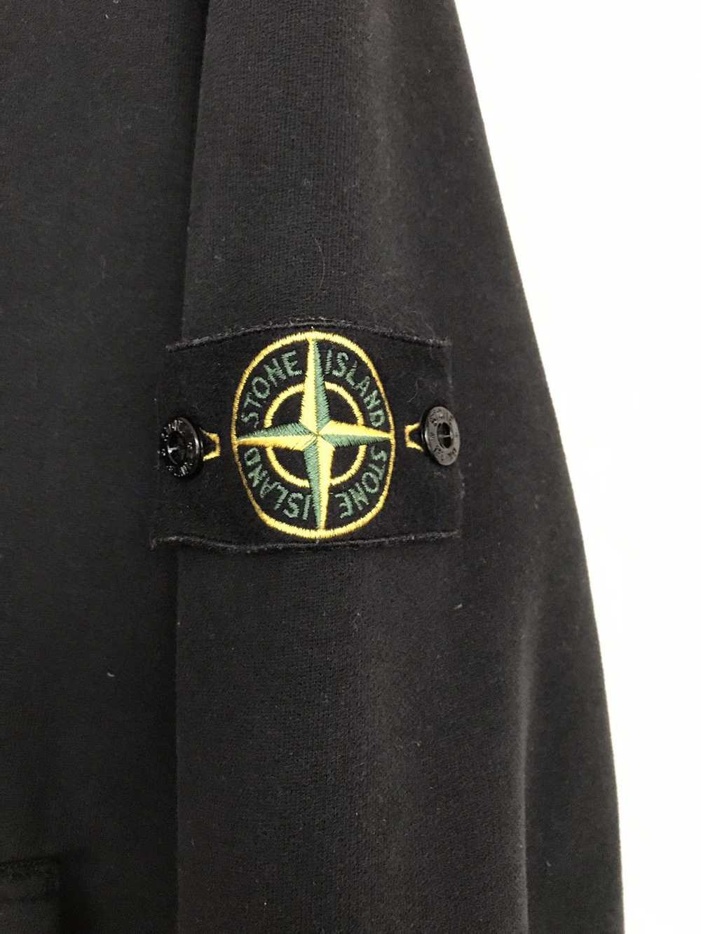 Stone Island Stone Island Zip Up Hoodie Black - image 3