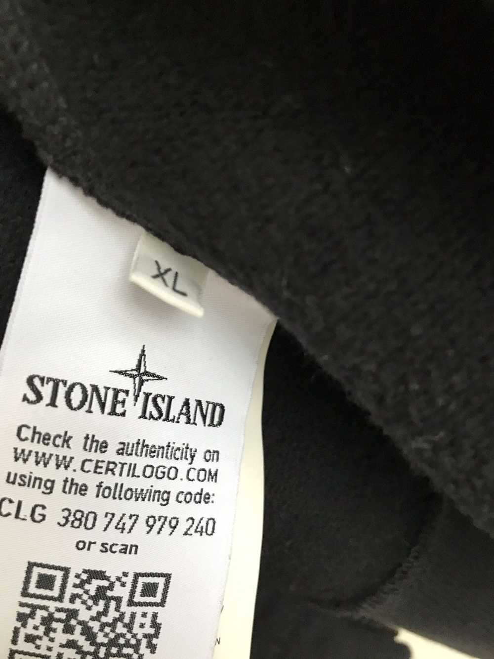 Stone Island Stone Island Zip Up Hoodie Black - image 8