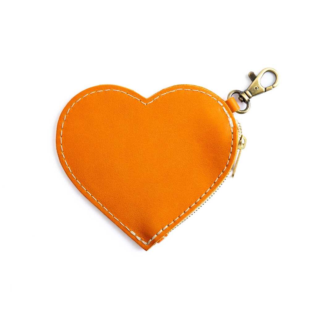 Portland Leather Heart Pouch - image 1