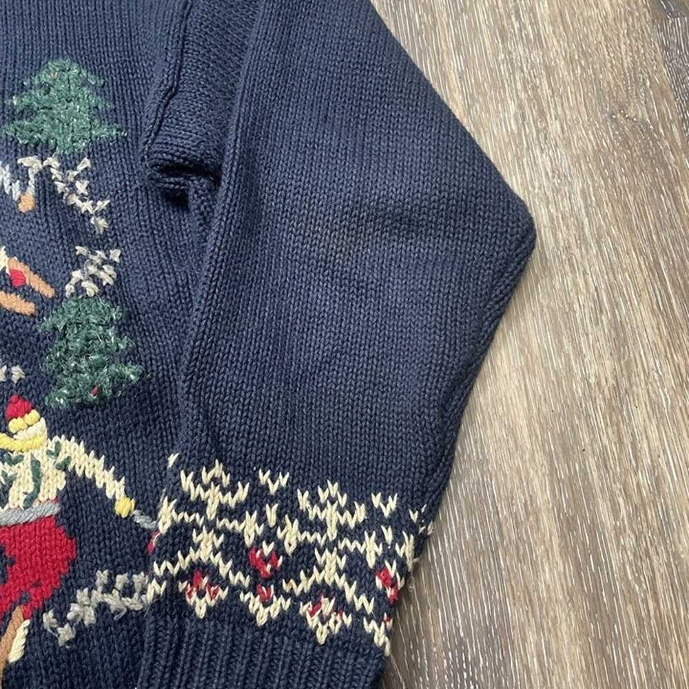 Vintage Ski Knit Sweater - image 3