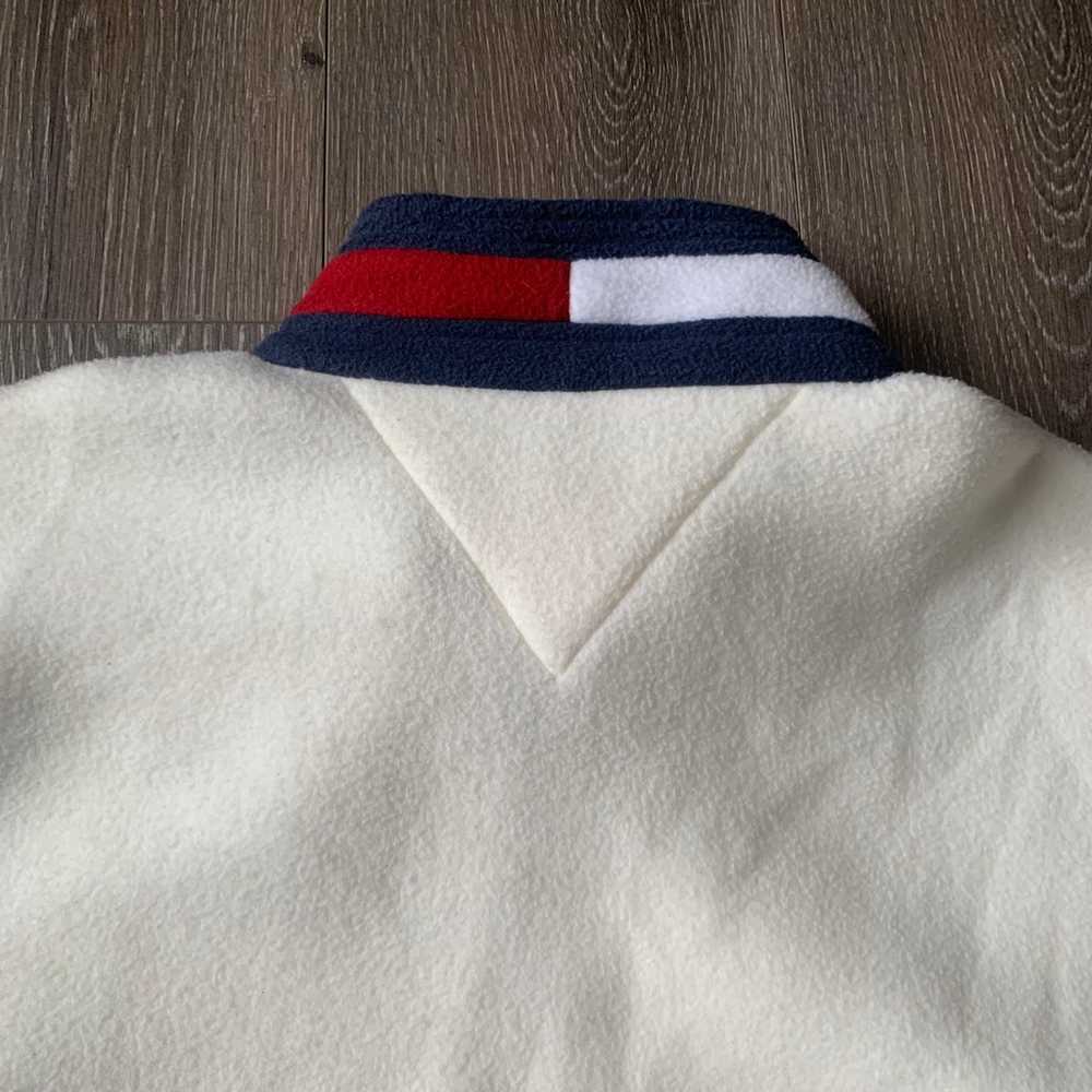 Vintage Y2K Tommy Hilfiger fleece pullover sweater - image 4