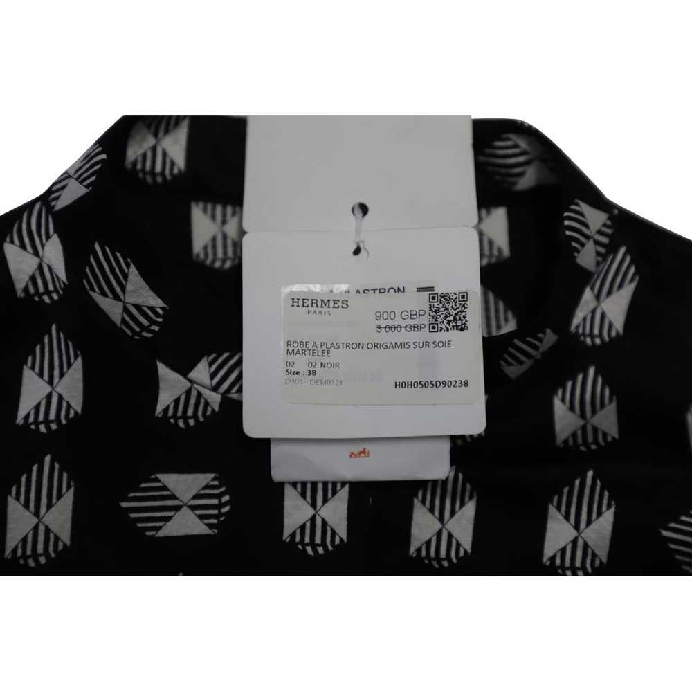 Hermès Silk maxi dress - image 8