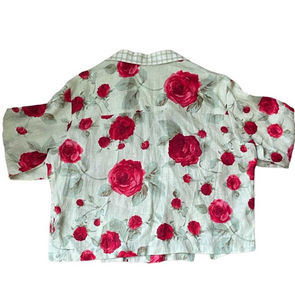 Vintage "My Boyfriend's Back" Rose Floral Jacket - image 2