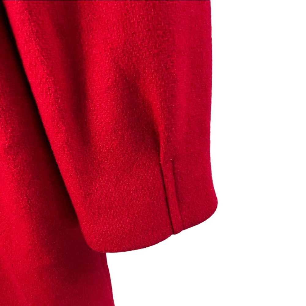 Beau Brem Union Made Red Wool Blend Peacoat Vinta… - image 4