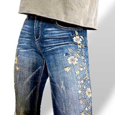 Vintage America Blues bestie jean embroidered boyf