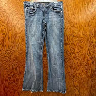 Y2K Vintage Vanity Low Rise Flare Jeans Medium Wa… - image 1
