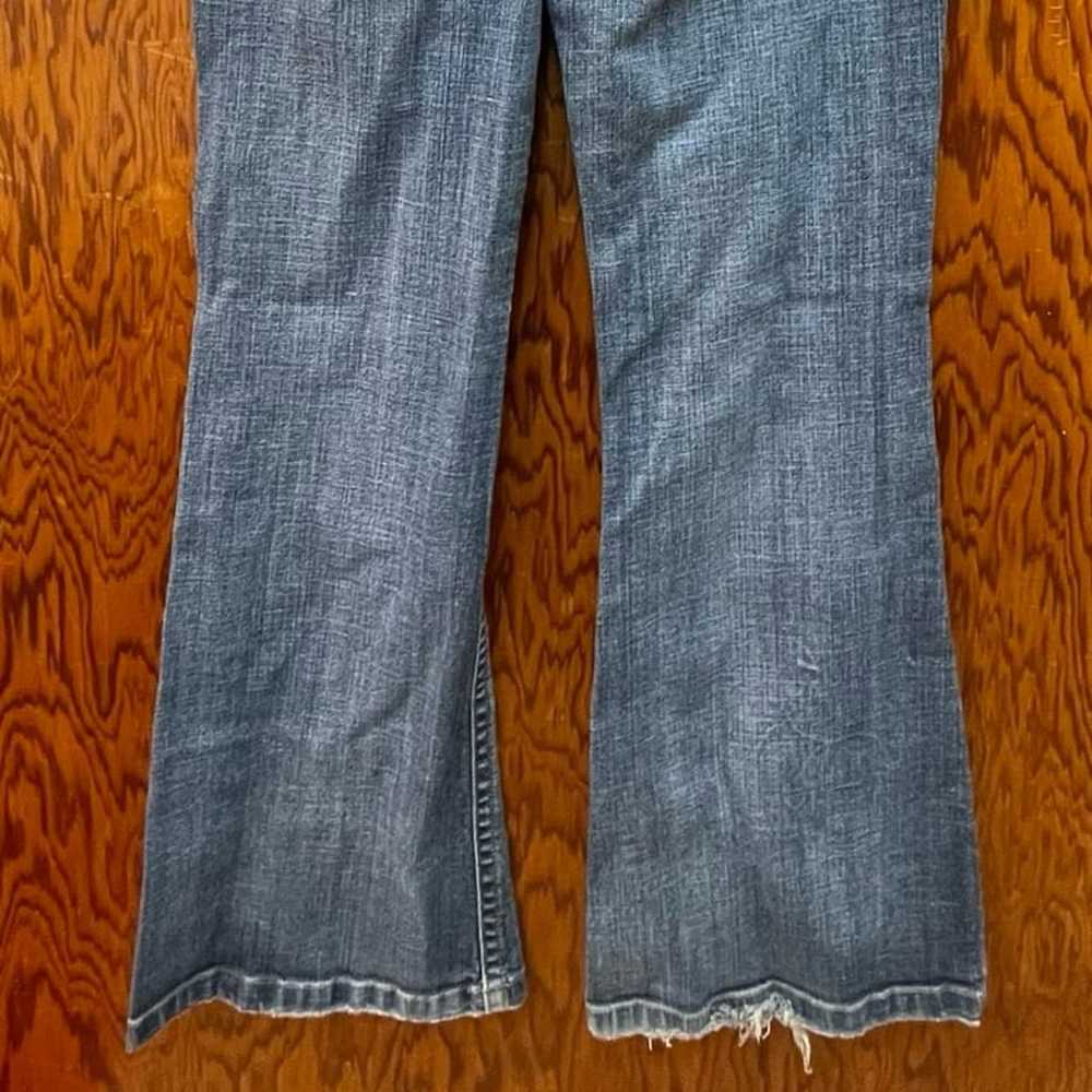 Y2K Vintage Vanity Low Rise Flare Jeans Medium Wa… - image 4
