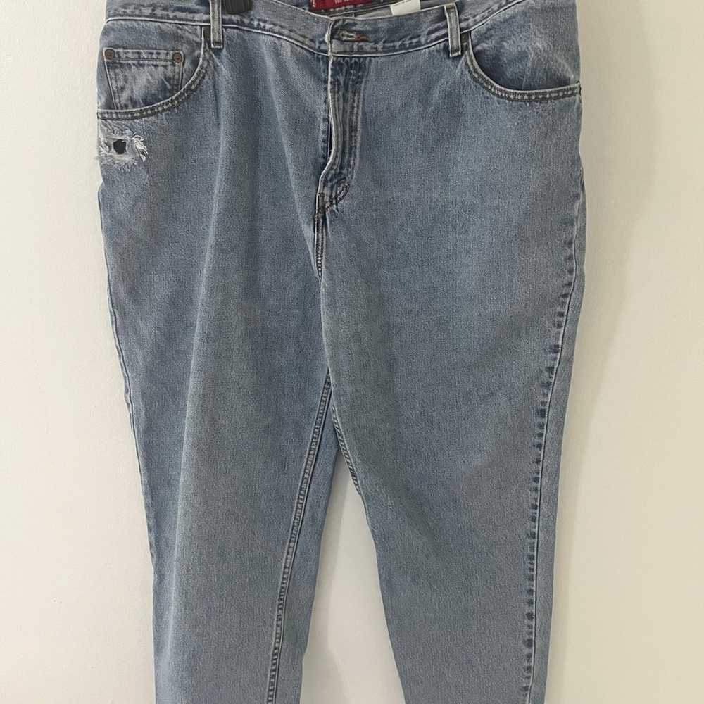 Levi’s Vintage Distressed Misses 550 Classic Rela… - image 1