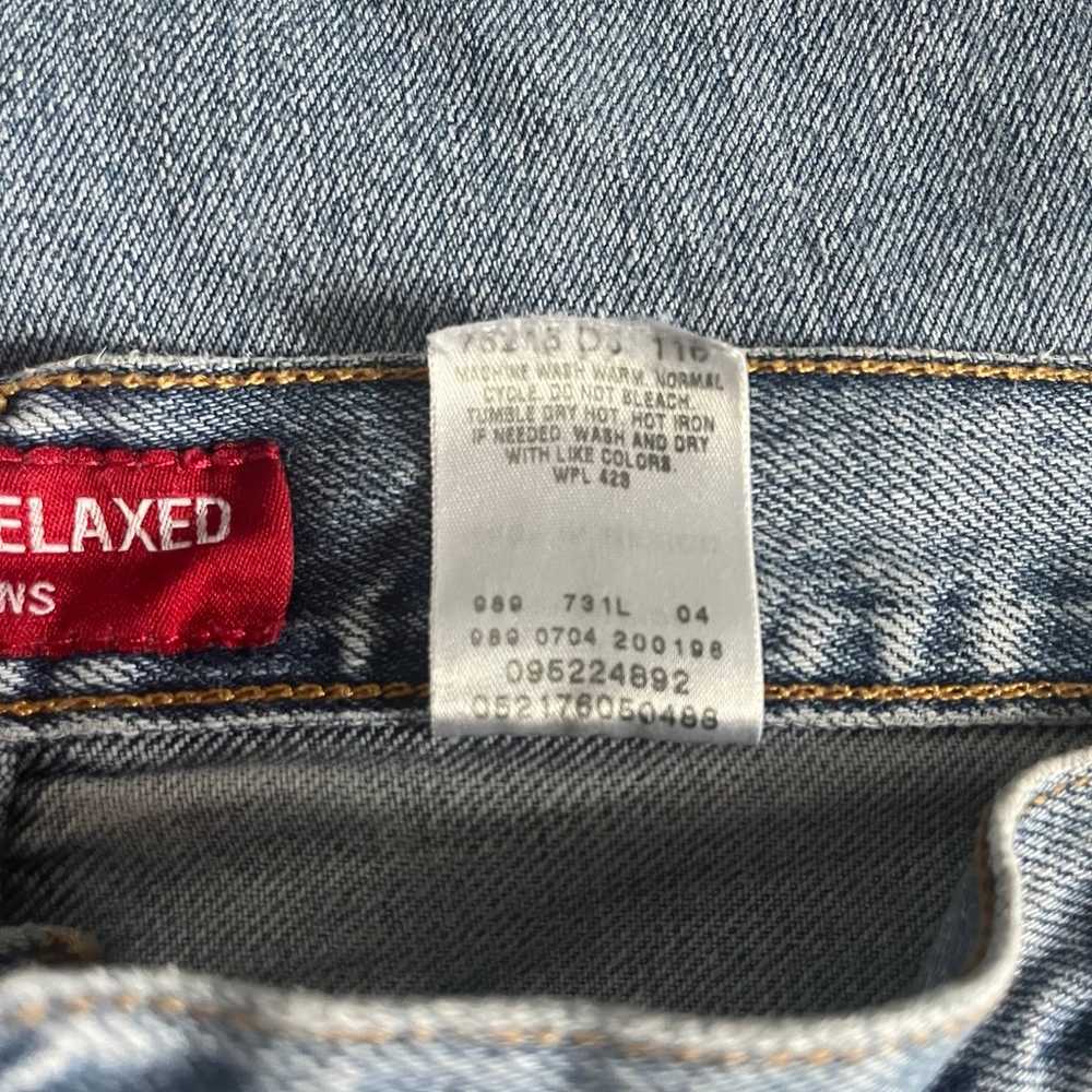 Levi’s Vintage Distressed Misses 550 Classic Rela… - image 4