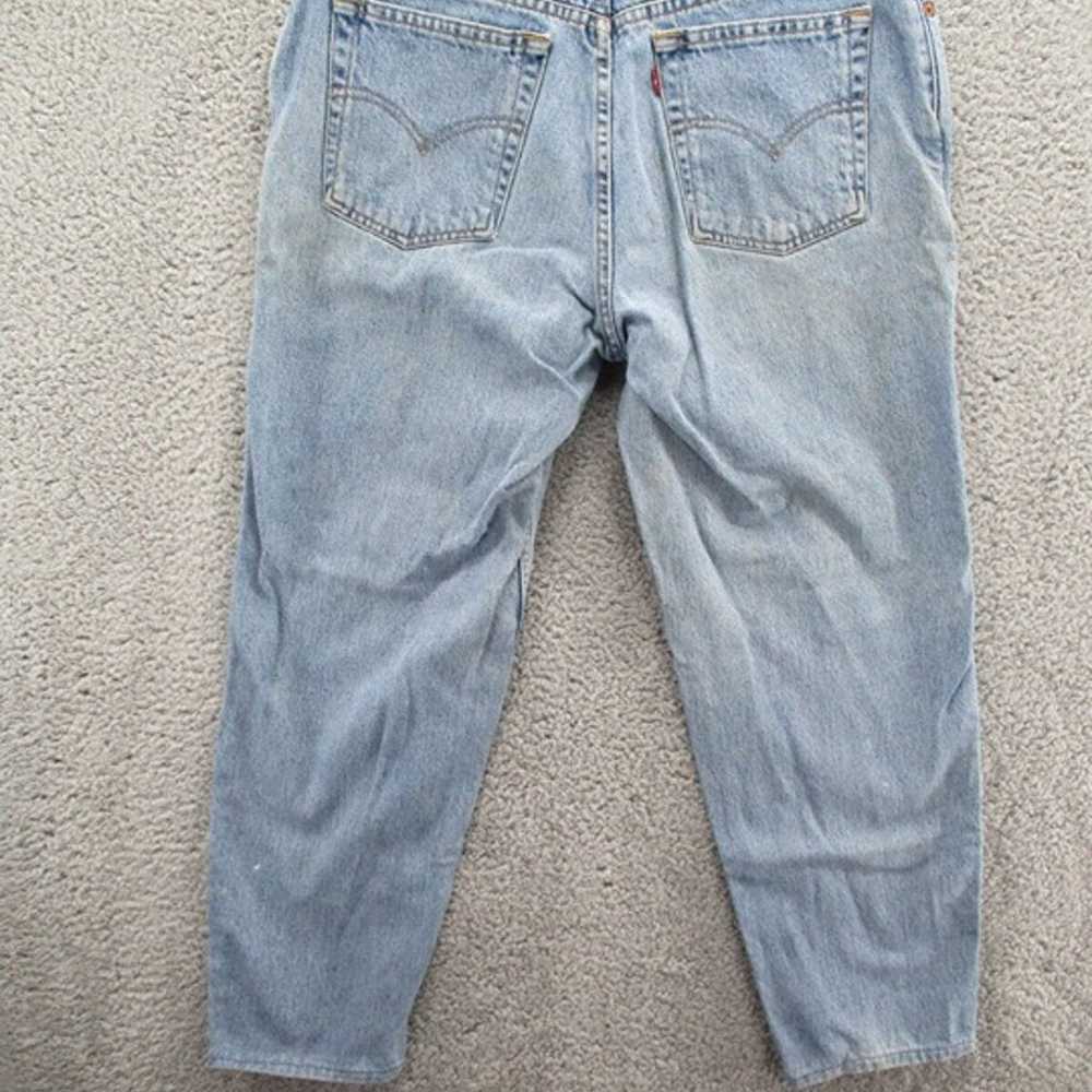 1990s Levi's 550 Womens 14 Reg S Relaxed Fit Jean… - image 11