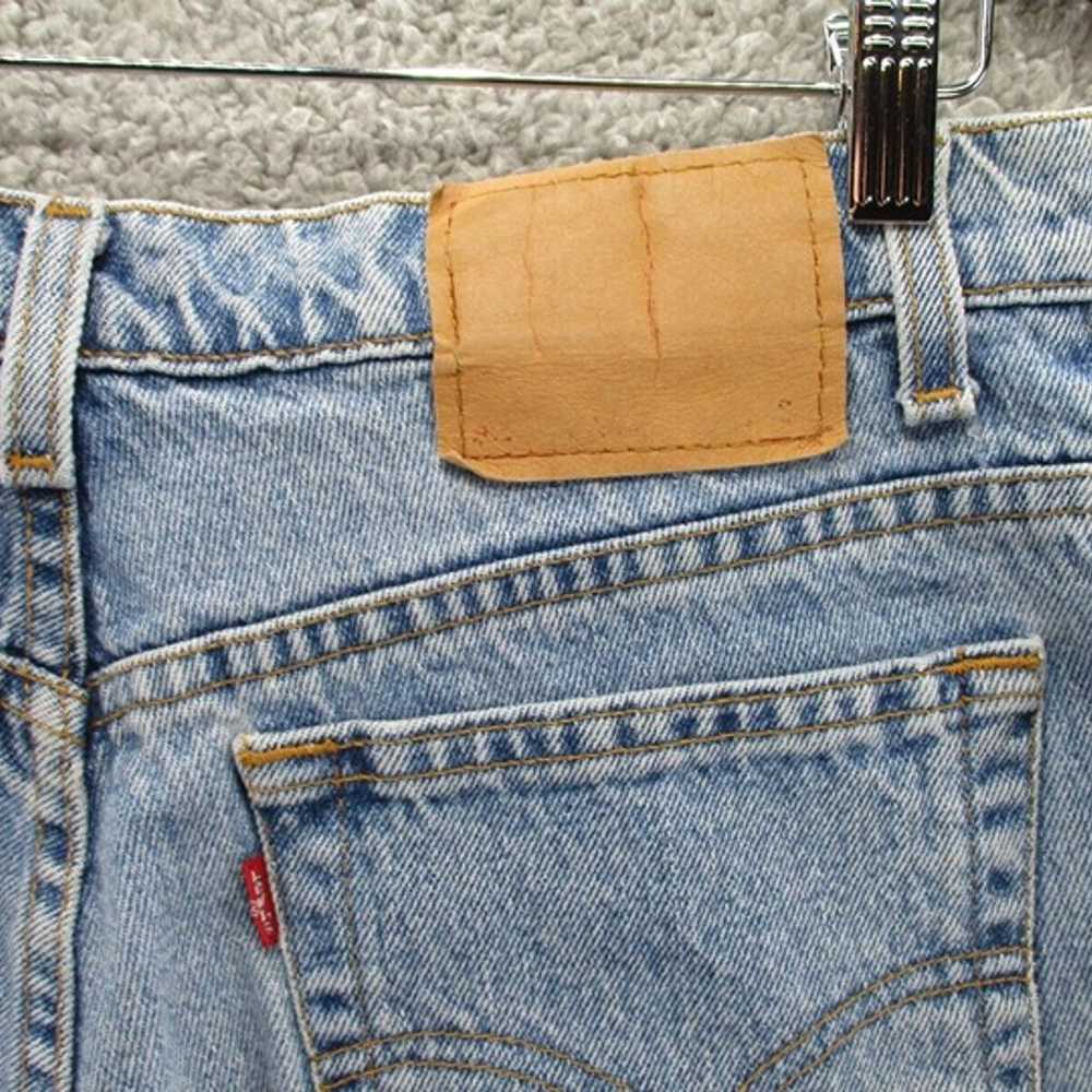1990s Levi's 550 Womens 14 Reg S Relaxed Fit Jean… - image 12