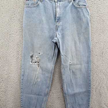 1990s Levi's 550 Womens 14 Reg S Relaxed Fit Jean… - image 1