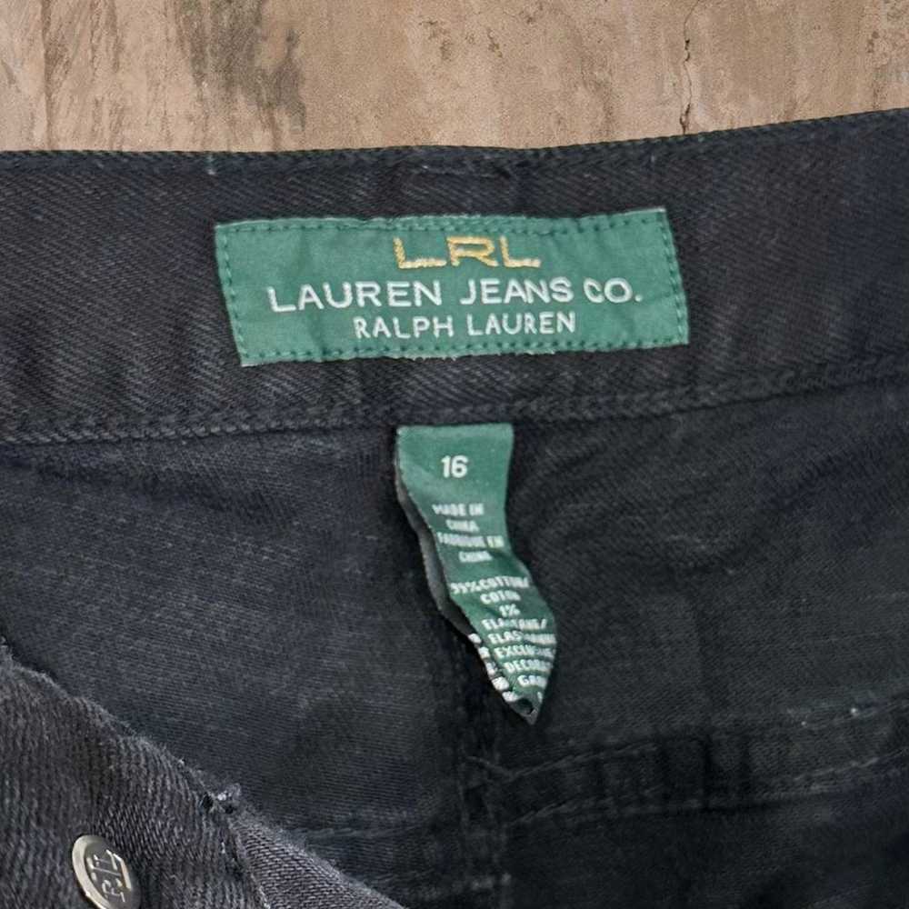 Polo Ralph Lauren Jeans Jet Black Denim Straight … - image 7