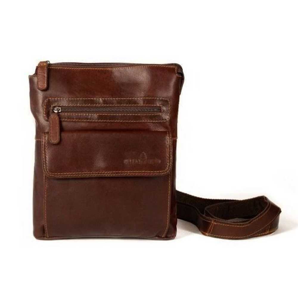 Men's Genuine Leather Vintage messenger bag - image 1