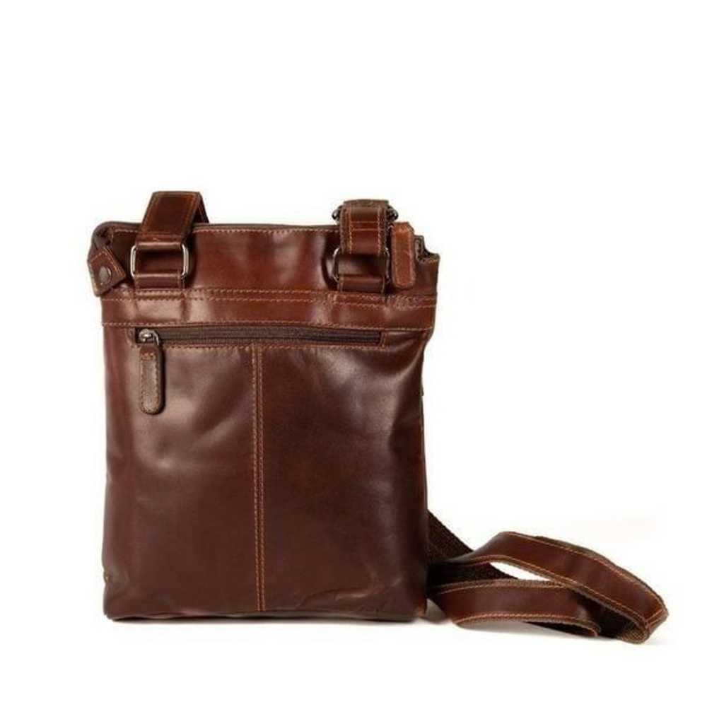 Men's Genuine Leather Vintage messenger bag - image 2