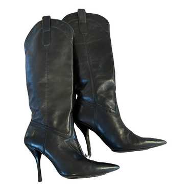 Stuart Weitzman Leather cowboy boots - image 1