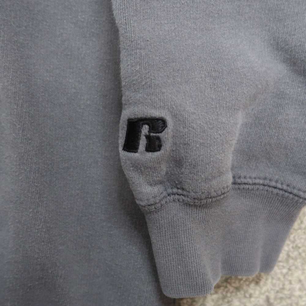 Vintage Russell Crew Neck Sweater Grey Men's XL E… - image 2