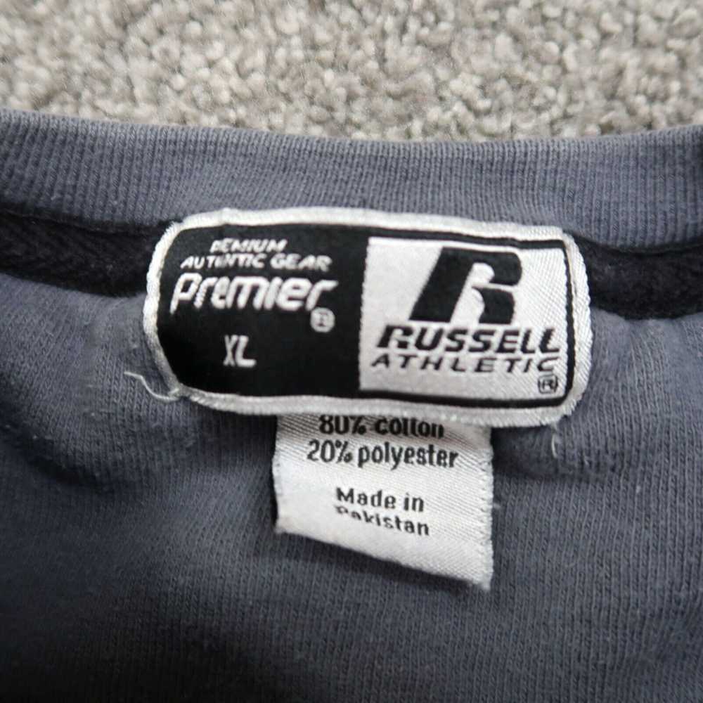 Vintage Russell Crew Neck Sweater Grey Men's XL E… - image 3
