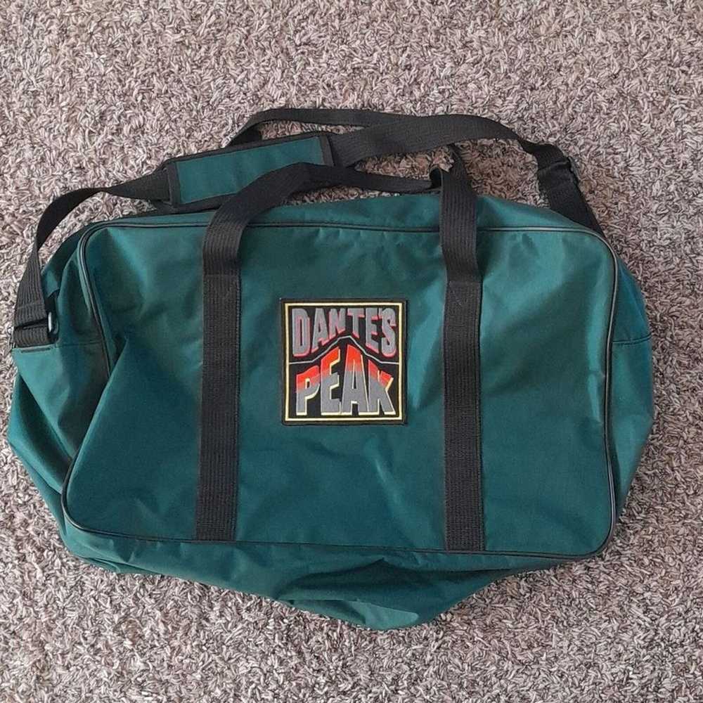 NIKE Green Gymn Bag/ Duffle/ Luggage 21x 13×11- N… - image 8