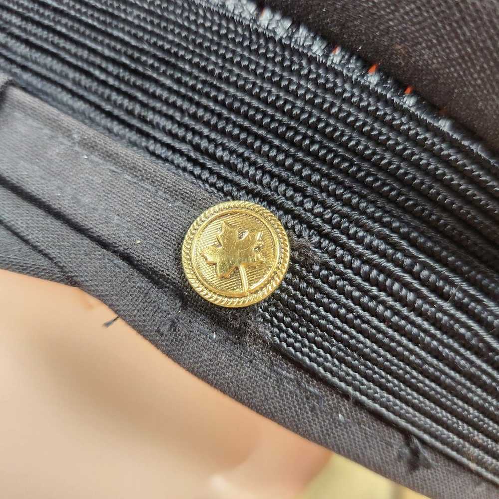 Vintage Air Canada Aviation Pilots Cap With Badge… - image 5