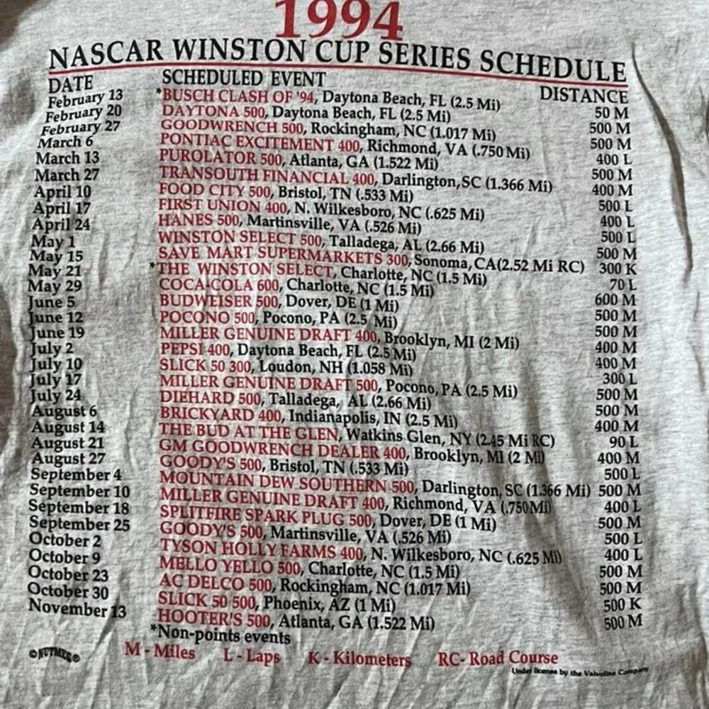 Vintage 1994 Mark Martin NASCAR single stitch rac… - image 4