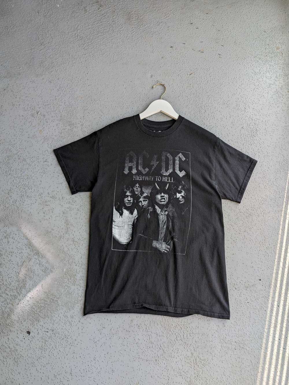 Ac/Dc × Band Tees × Vintage vtg AC/DC Rock Band T… - image 1