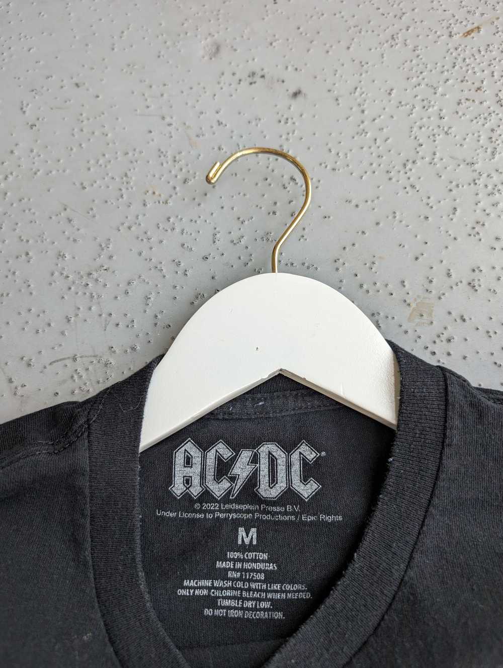 Ac/Dc × Band Tees × Vintage vtg AC/DC Rock Band T… - image 2