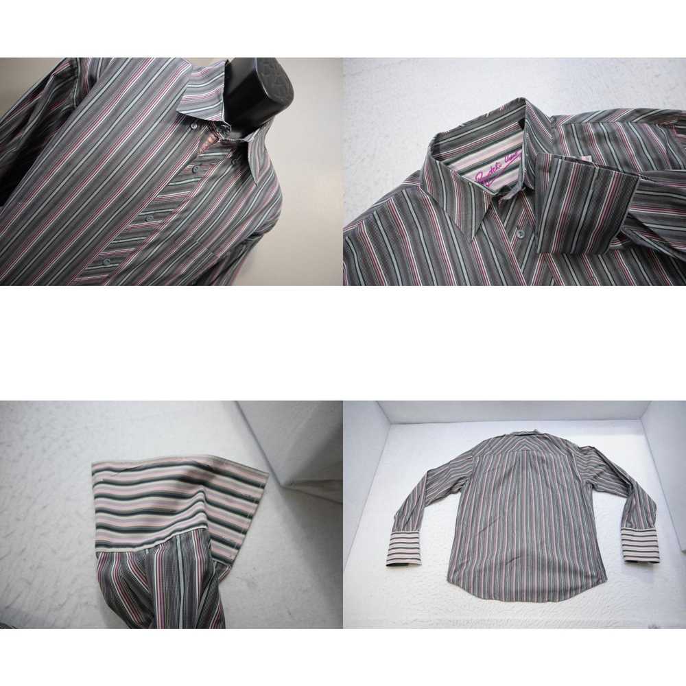 Bugatchi Bugatchi Uomo Dress Shirt Designer Strip… - image 4